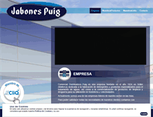 Tablet Screenshot of jabonespuig.com